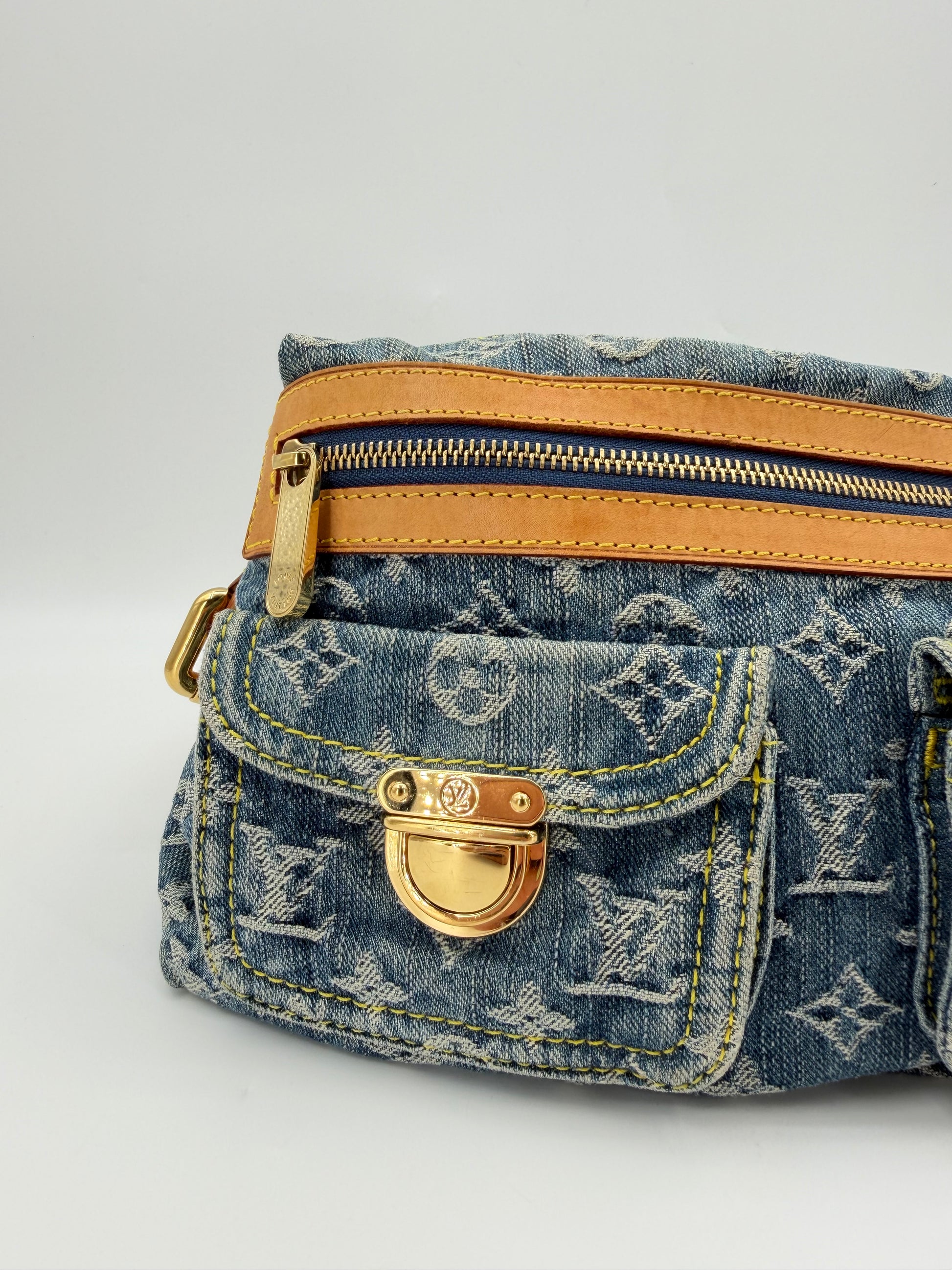 LOUIS VUITTON BAGGY PM DENIM