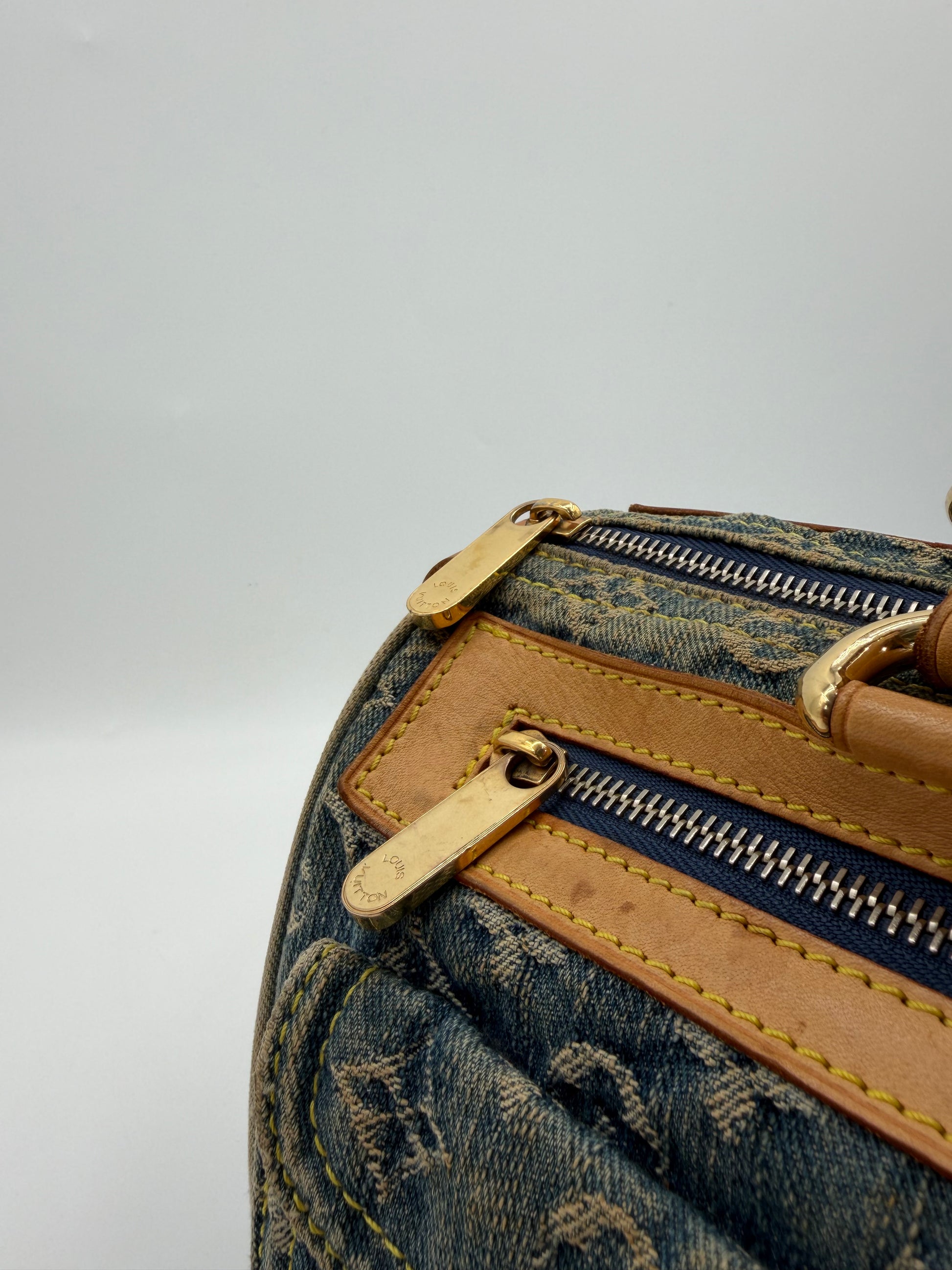 LOUIS VUITTON NEO SPEEDY  DENIM