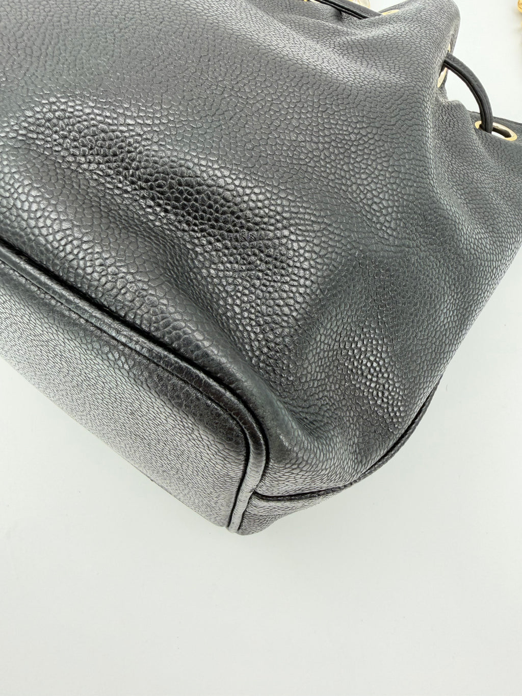 CHANEL CAVIAR SEAU