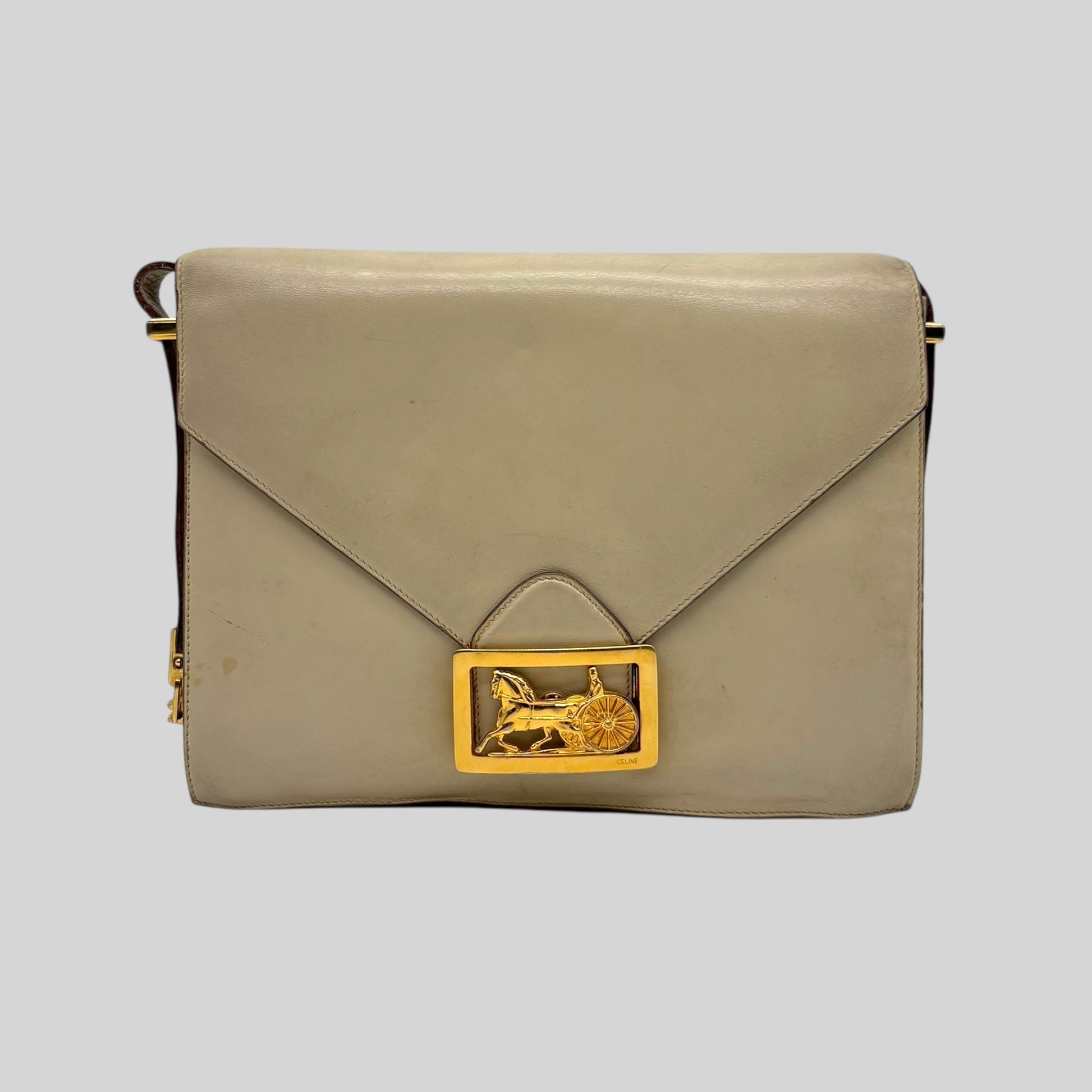 Céline Ivory Shoulder