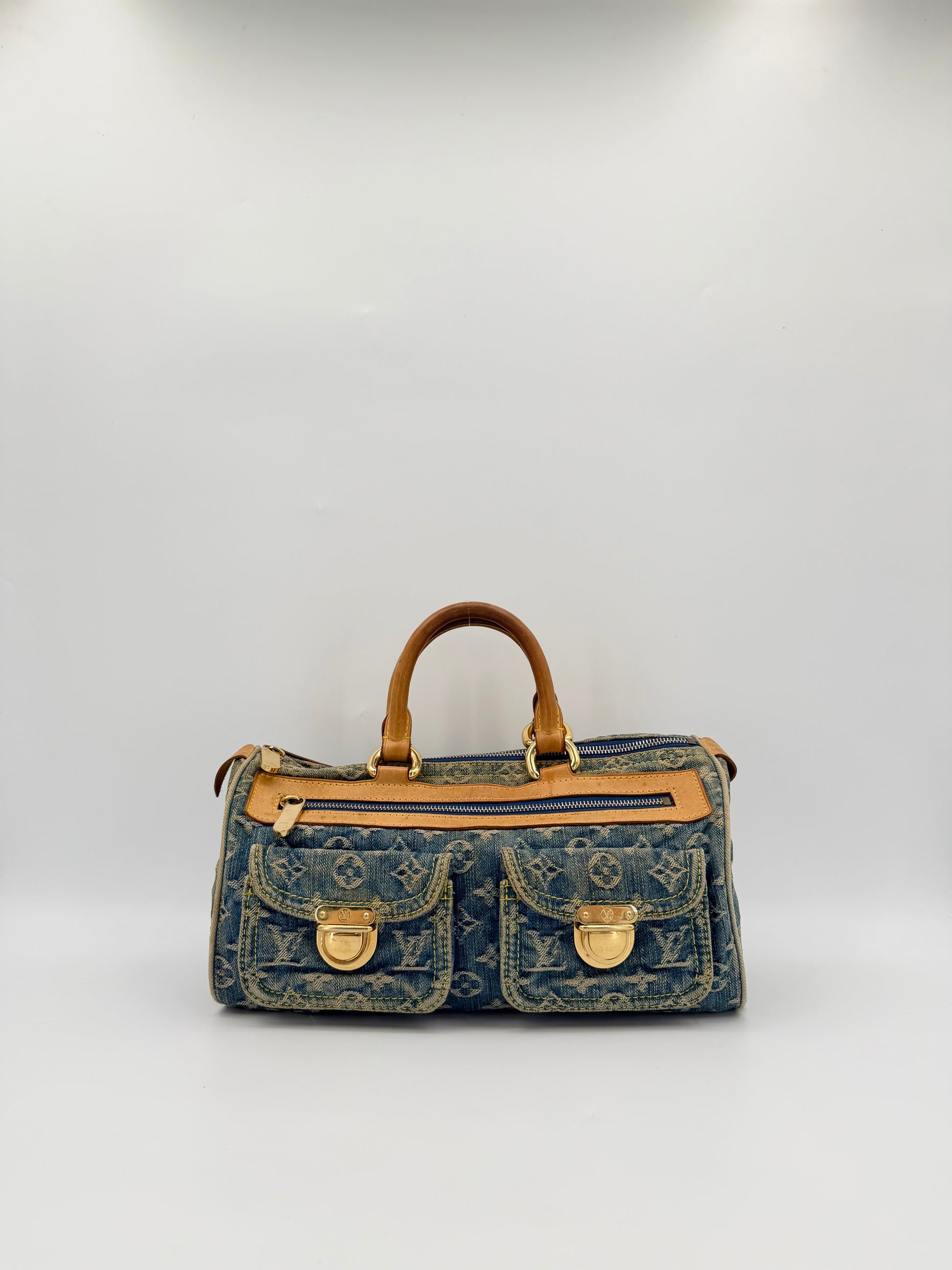 LOUIS VUITTON NEO SPEEDY  DENIM