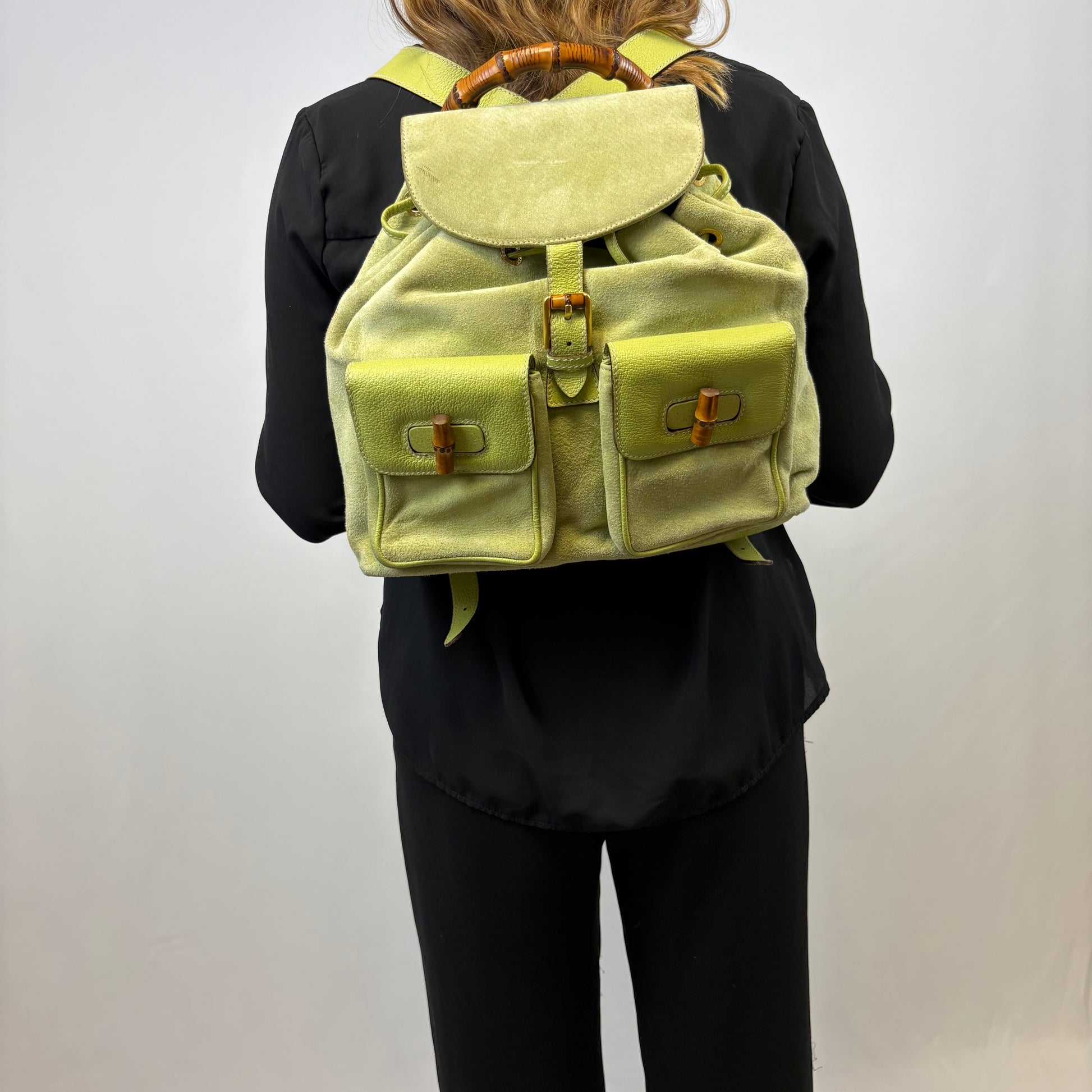Gucci Bamboo Backpack