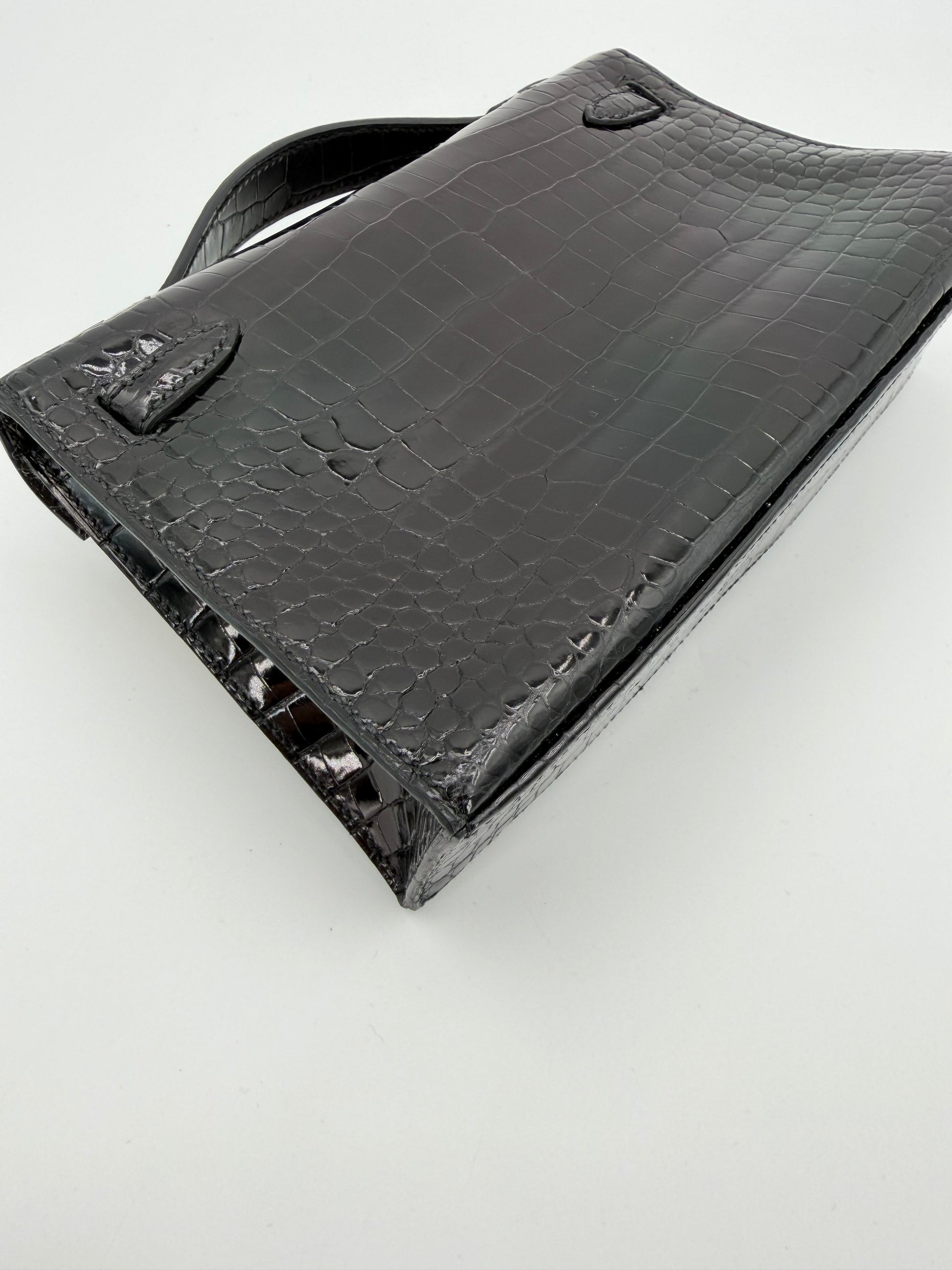 HERMÈS KELLY POCHETTE 22 CROCODILE POROSUS
