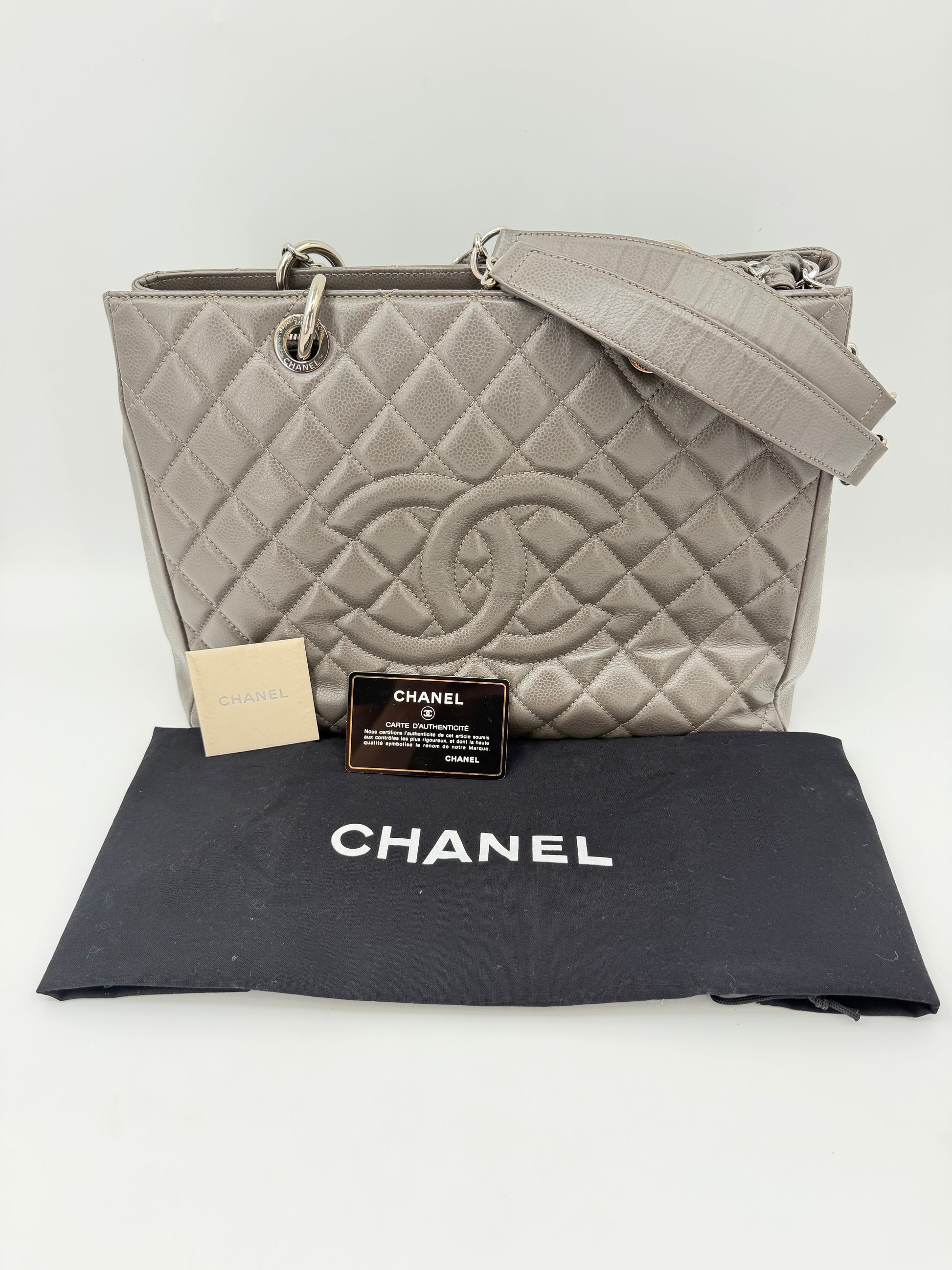 CHANEL MATELASSE CAVIAR TOTE