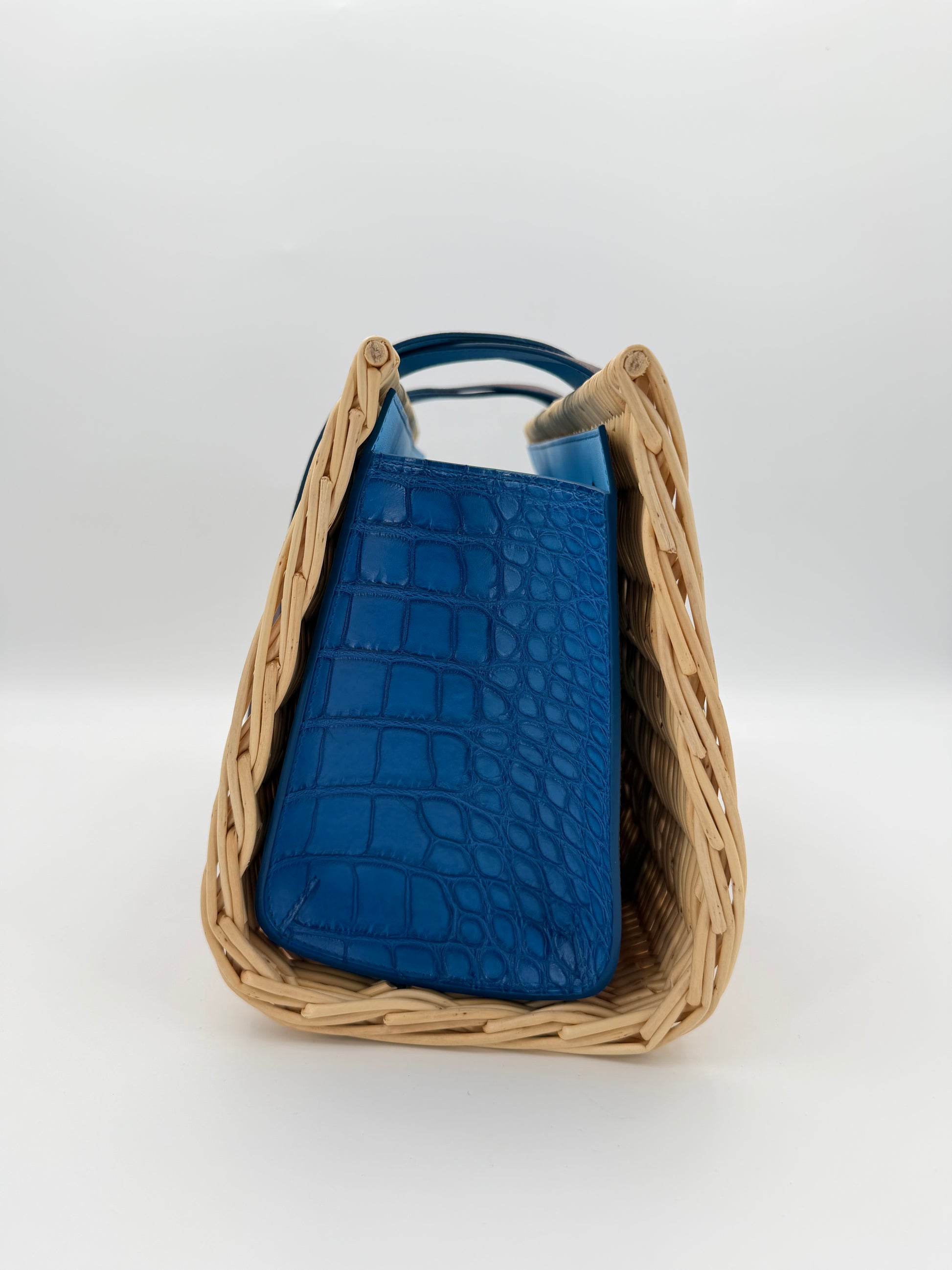 HERMÈS WICKER BASKET