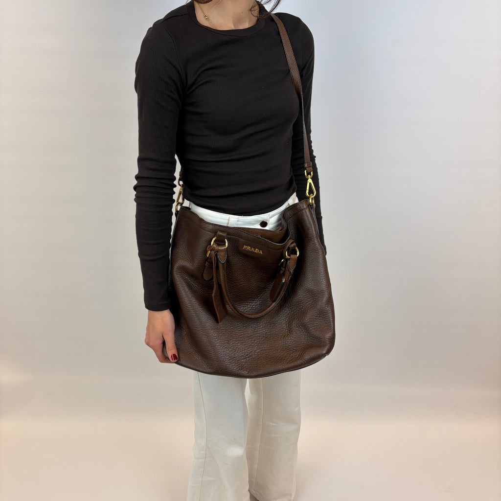 Prada Leather Tote