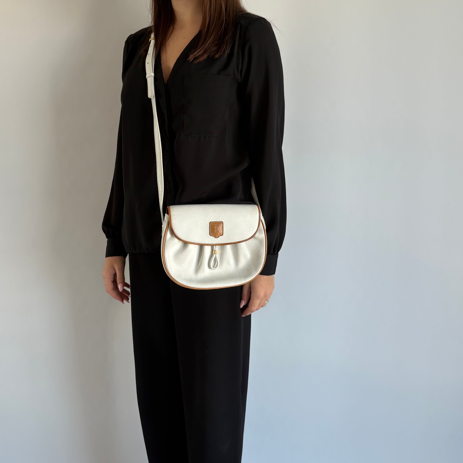 Céline Shoulder White