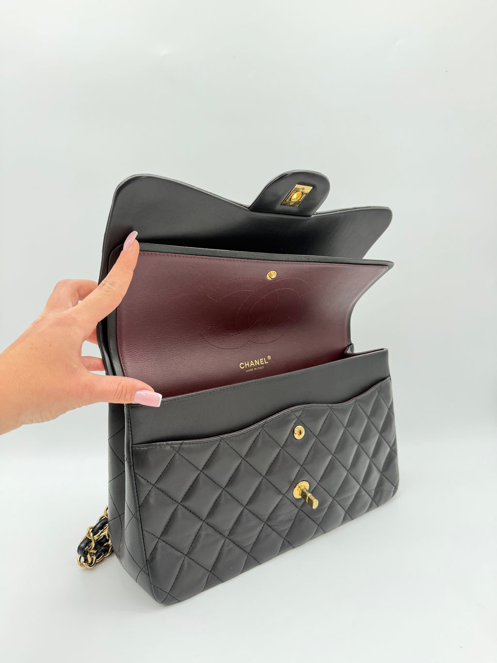 CHANEL TIMELESS 30 DOUBLE FLAP