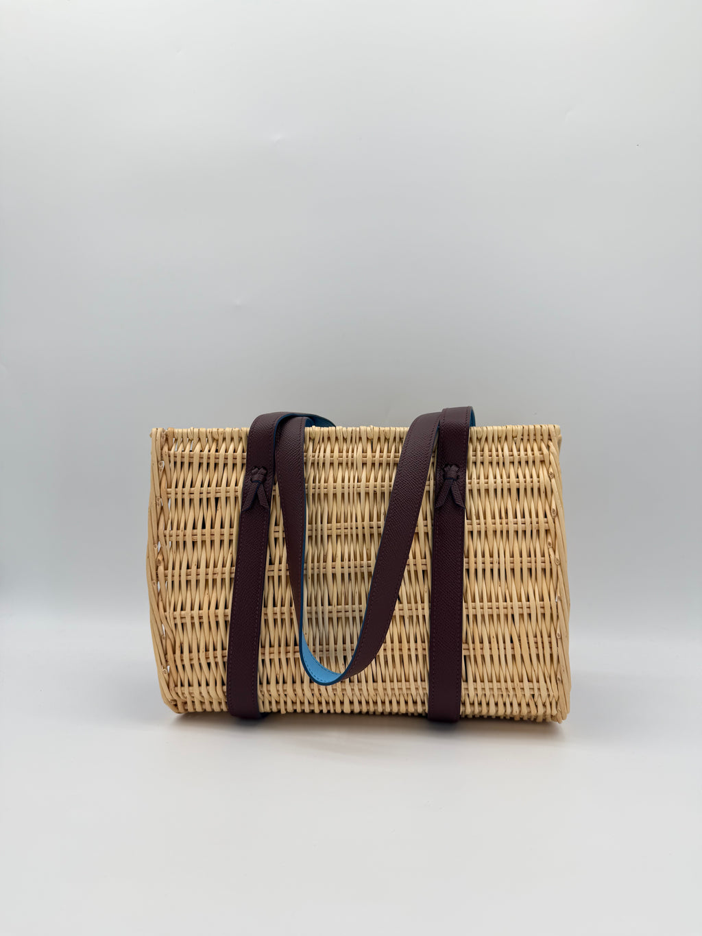HERMÈS WICKER BASKET
