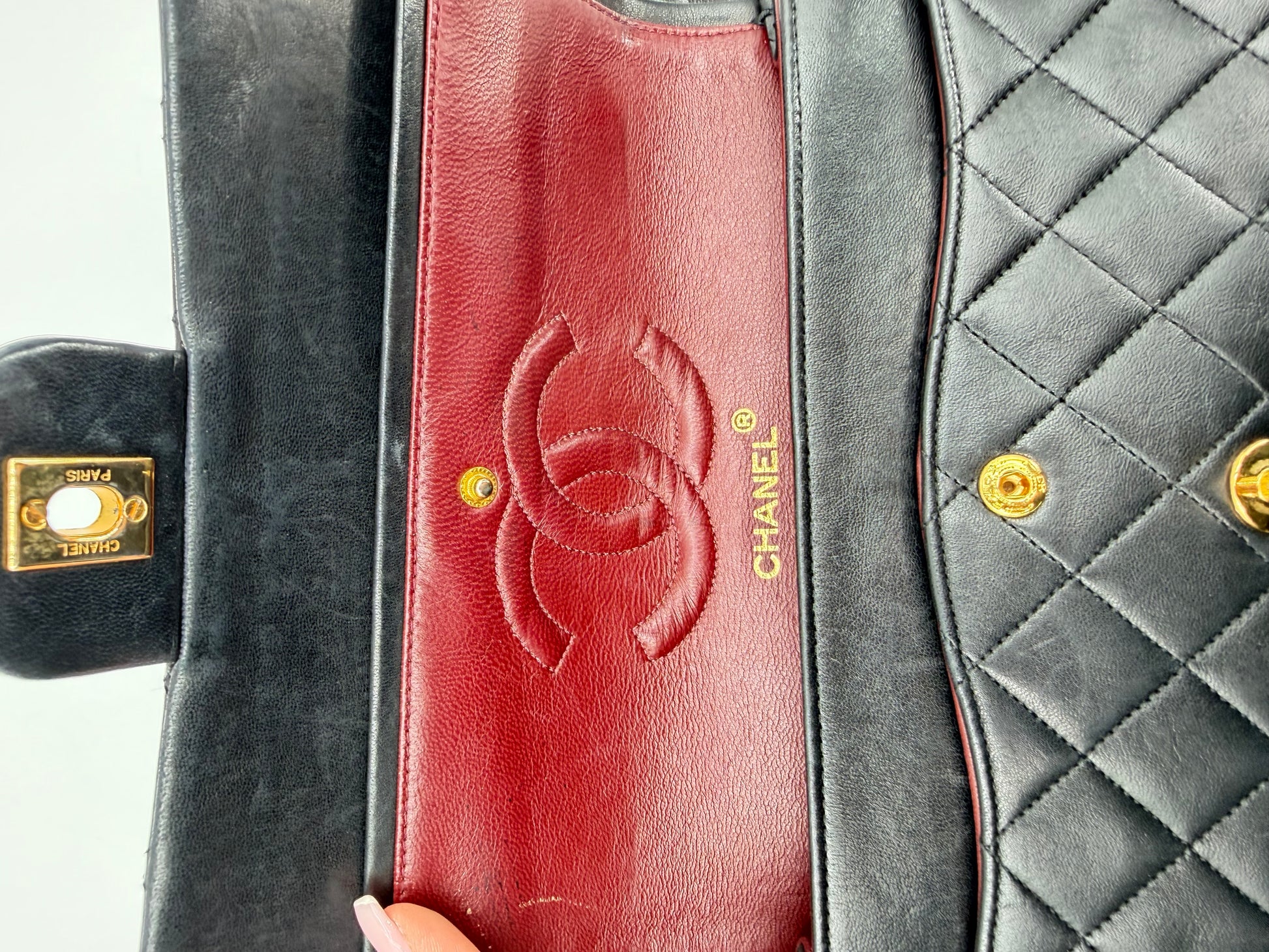 CHANEL TIMELESS 25 DOUBLE FLAP