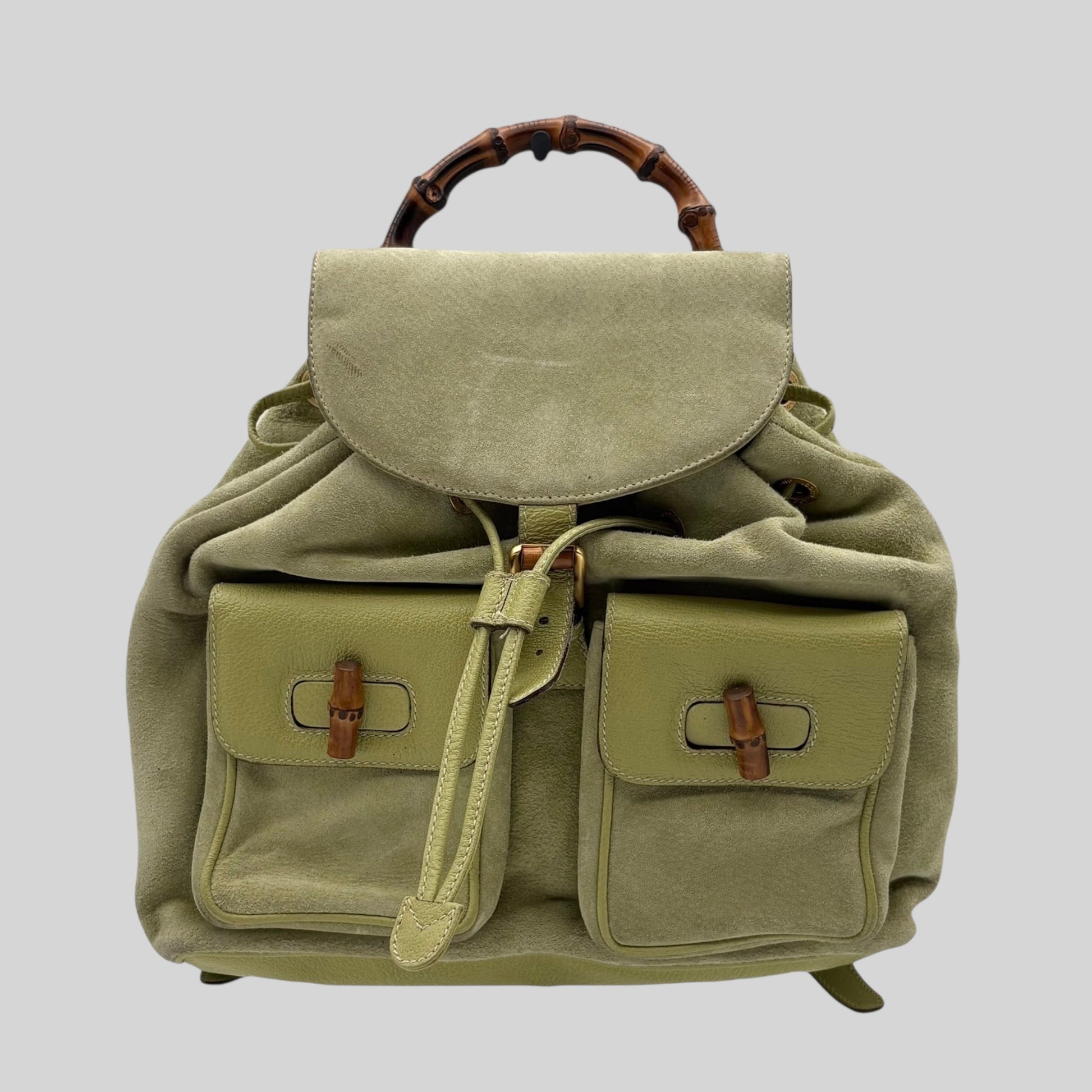 Gucci Bamboo Backpack