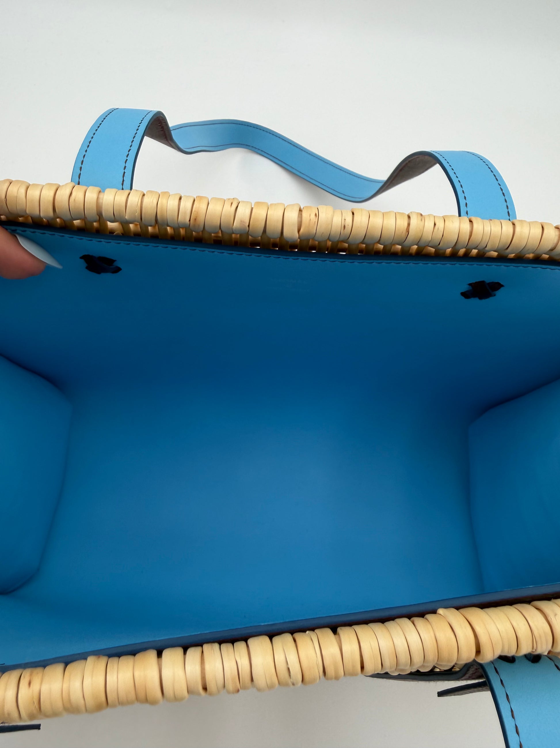 HERMÈS WICKER BASKET