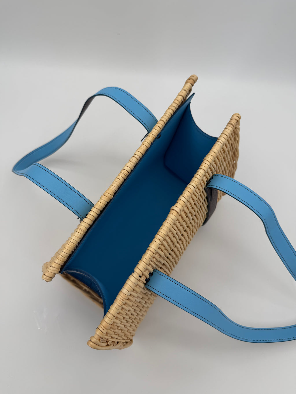 HERMÈS WICKER BASKET