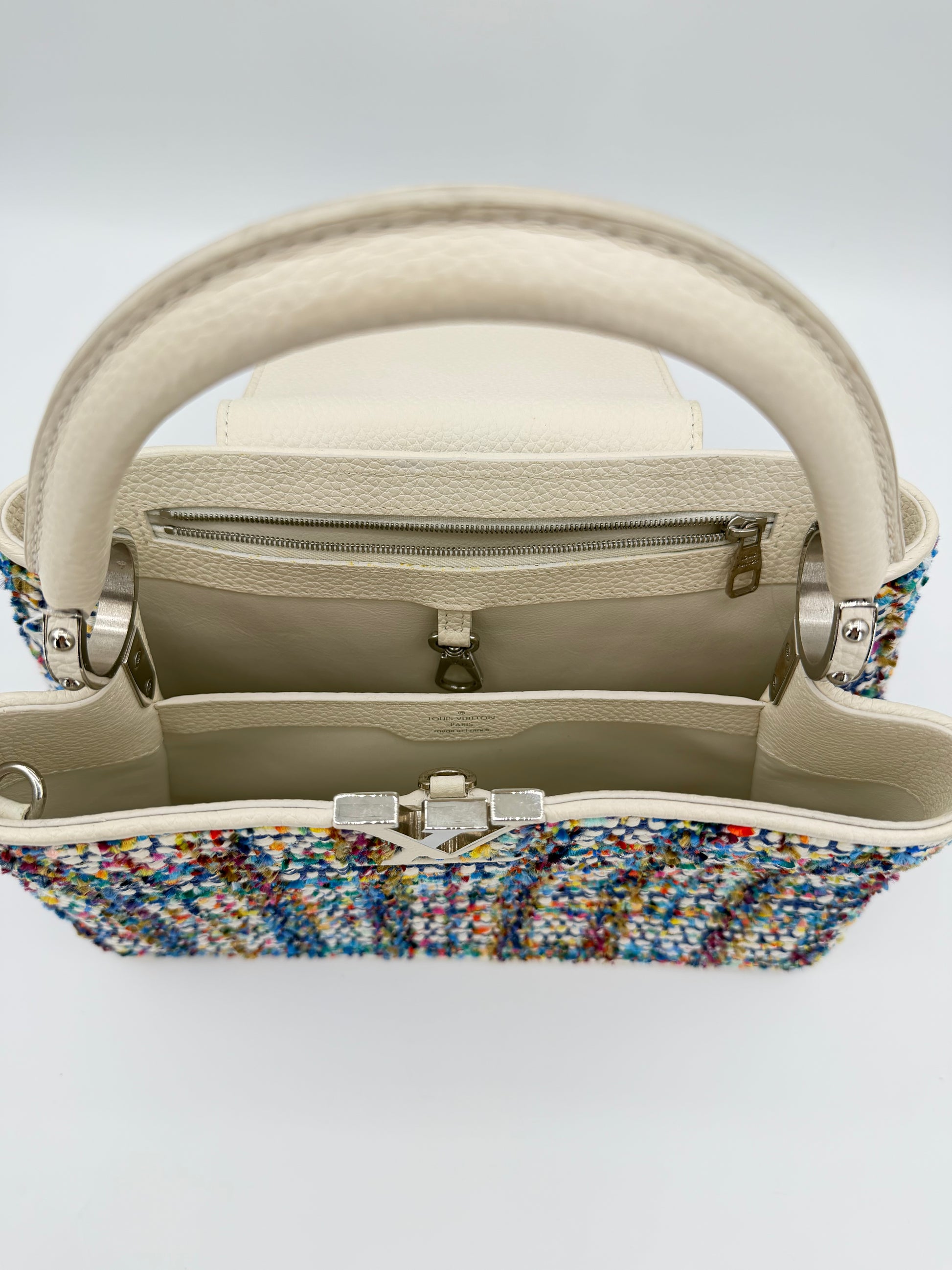 LOUIS VUITTON CAPUCINE TWEED