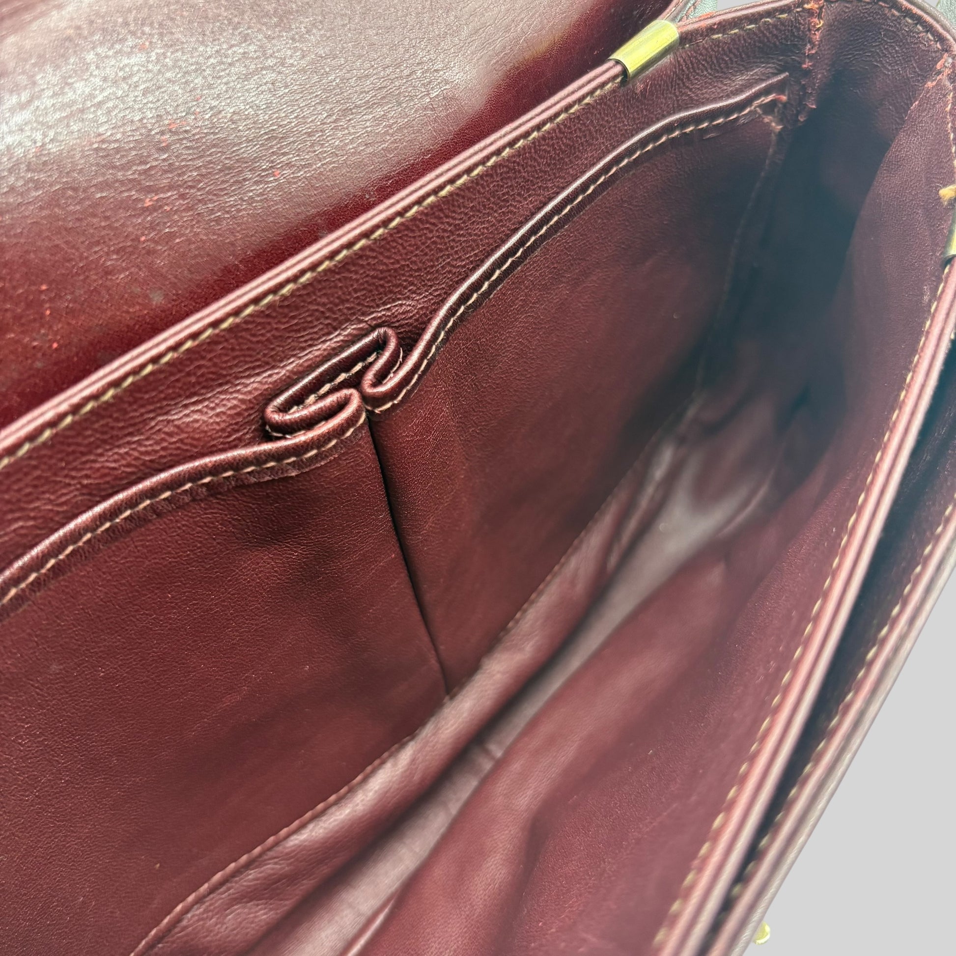 Celine Shoulder Bordeaux