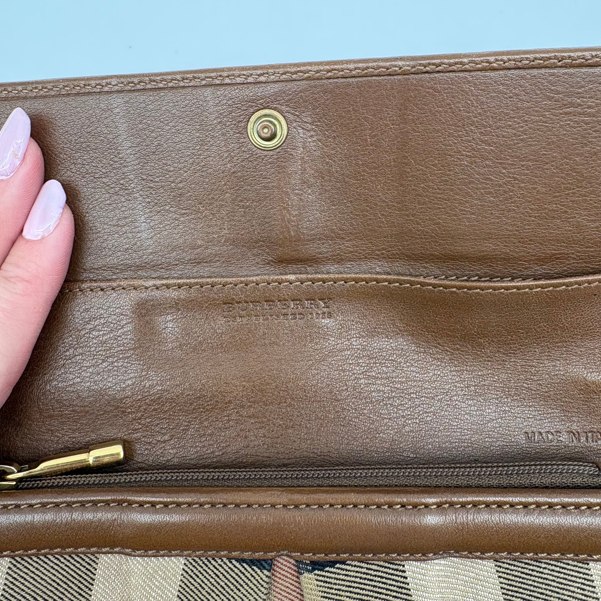 Burberry Long Wallet