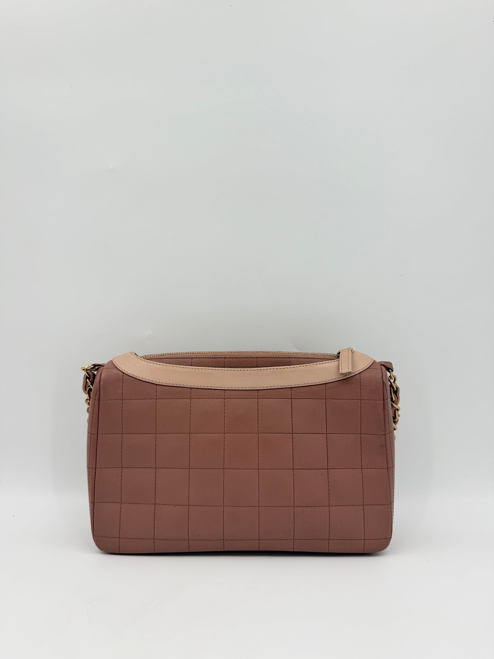 CHANEL JACKET BAG CHOCO