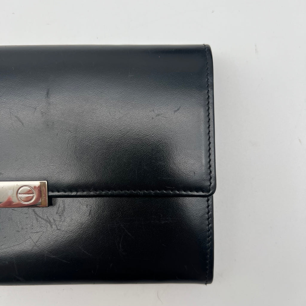 Cartier Black Leather