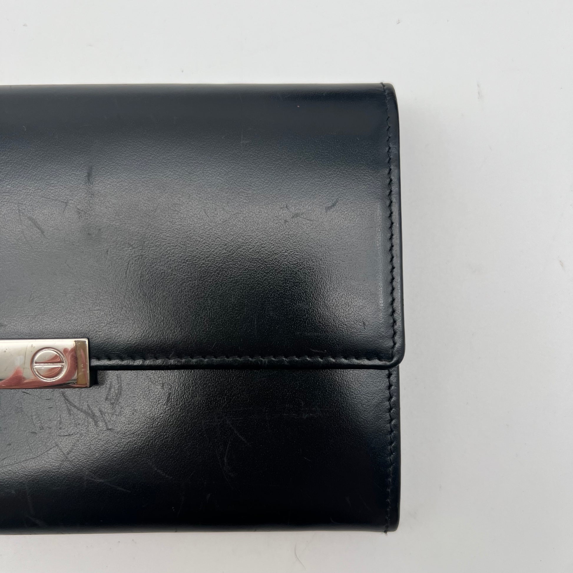 Cartier Black Leather