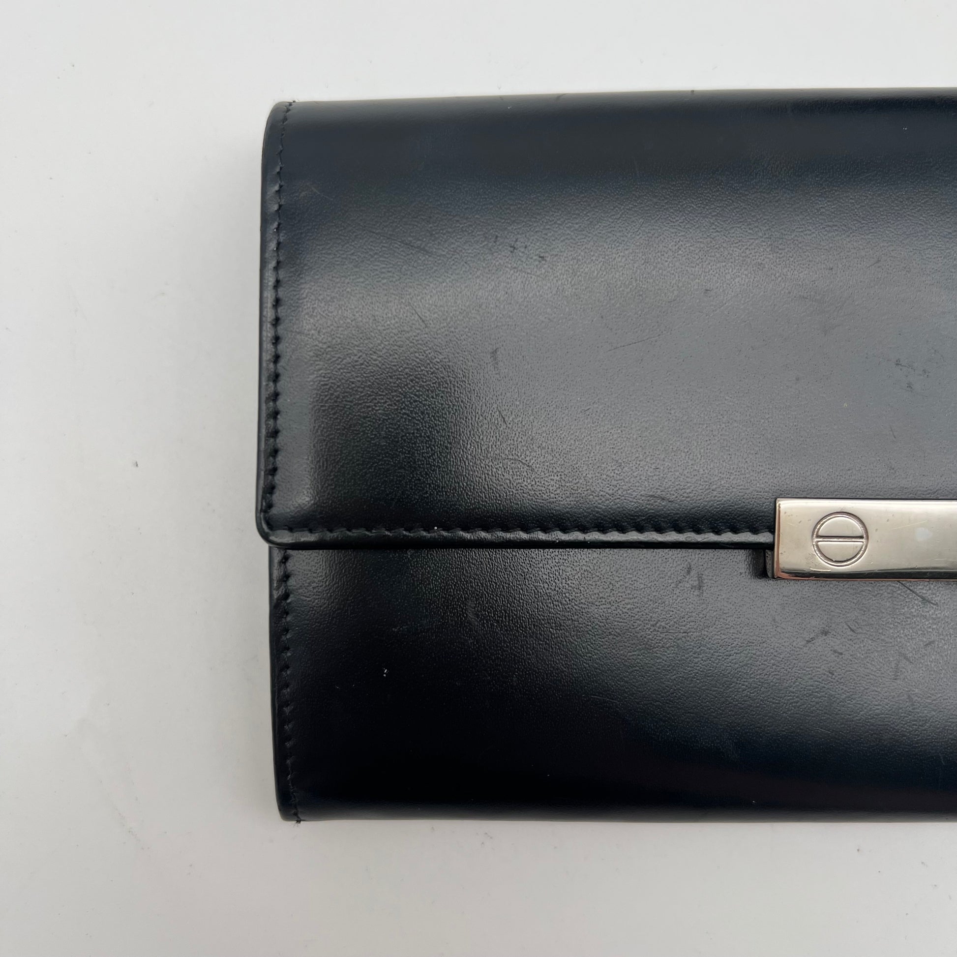 Cartier Black Leather