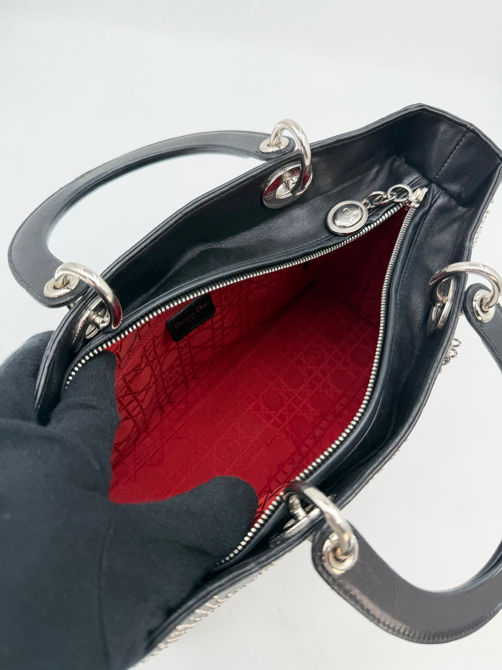 DIOR LADY L STUDDED