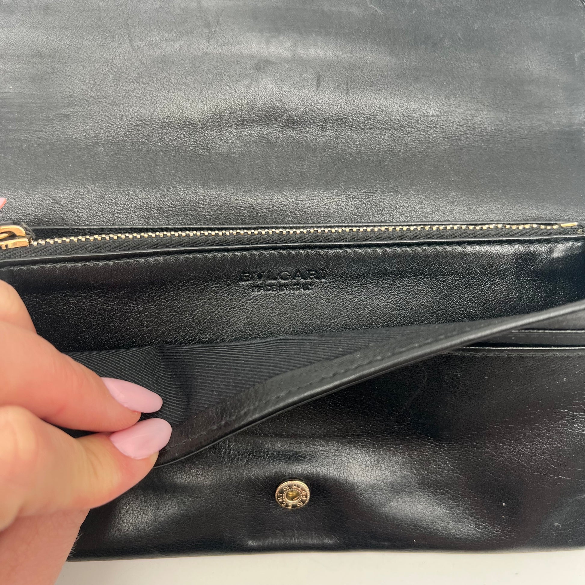 Bvlgari Black Wallet