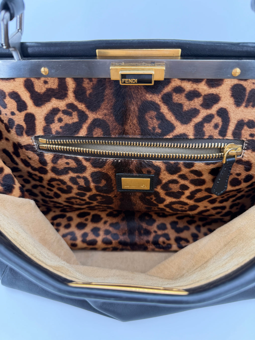 FENDI PEEKABOO LÉOPARD