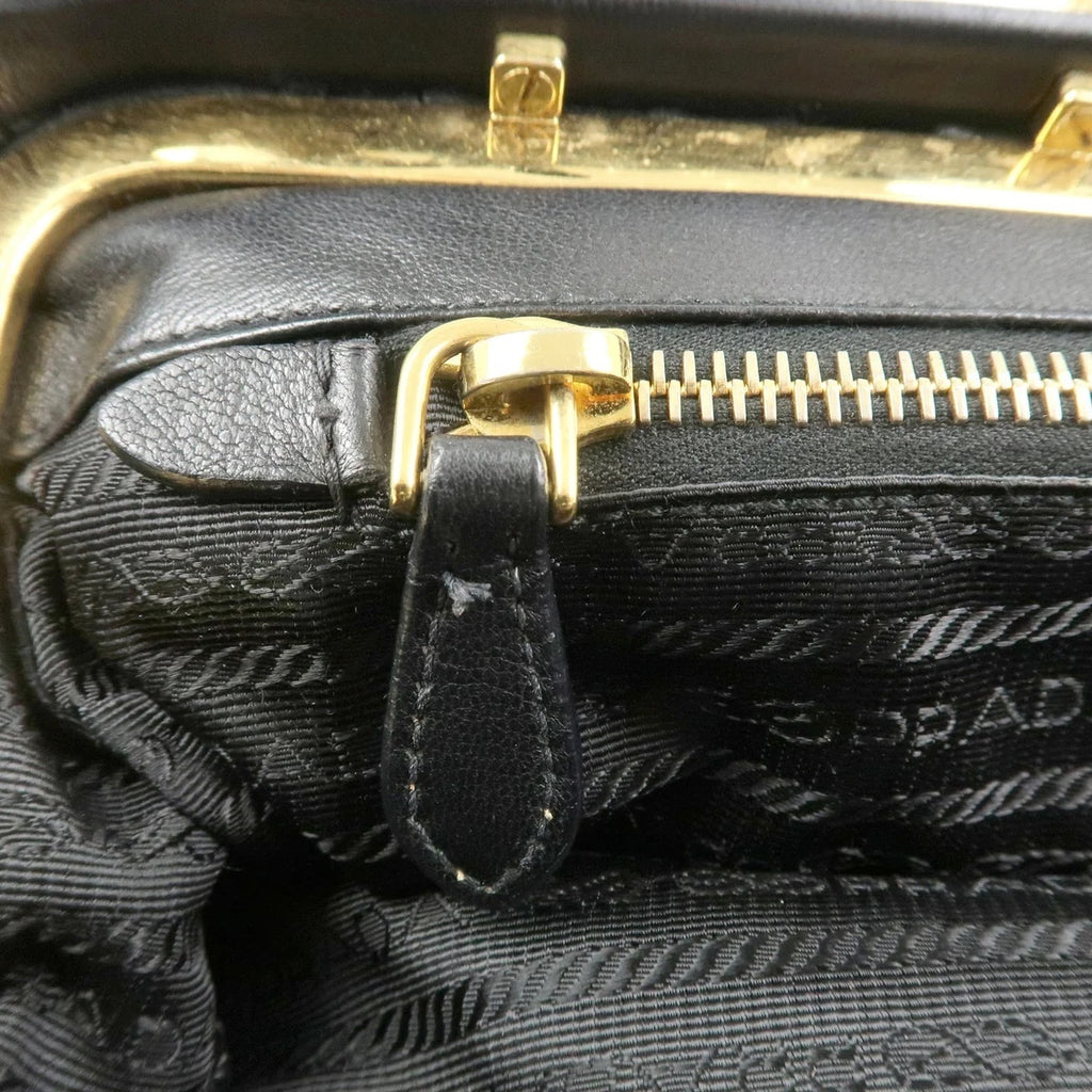 Prada Gathered Nappa