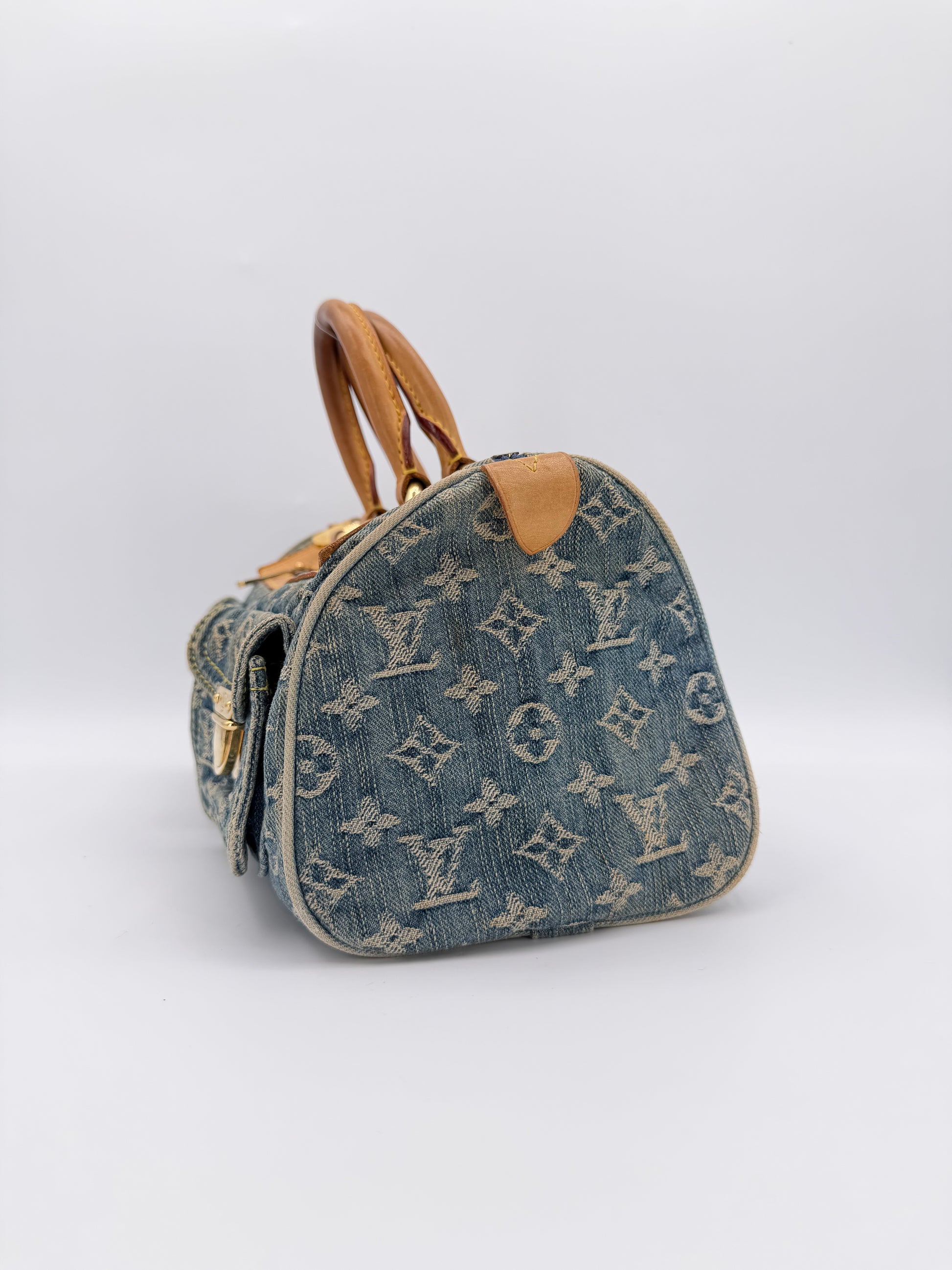 LOUIS VUITTON NEO SPEEDY  DENIM