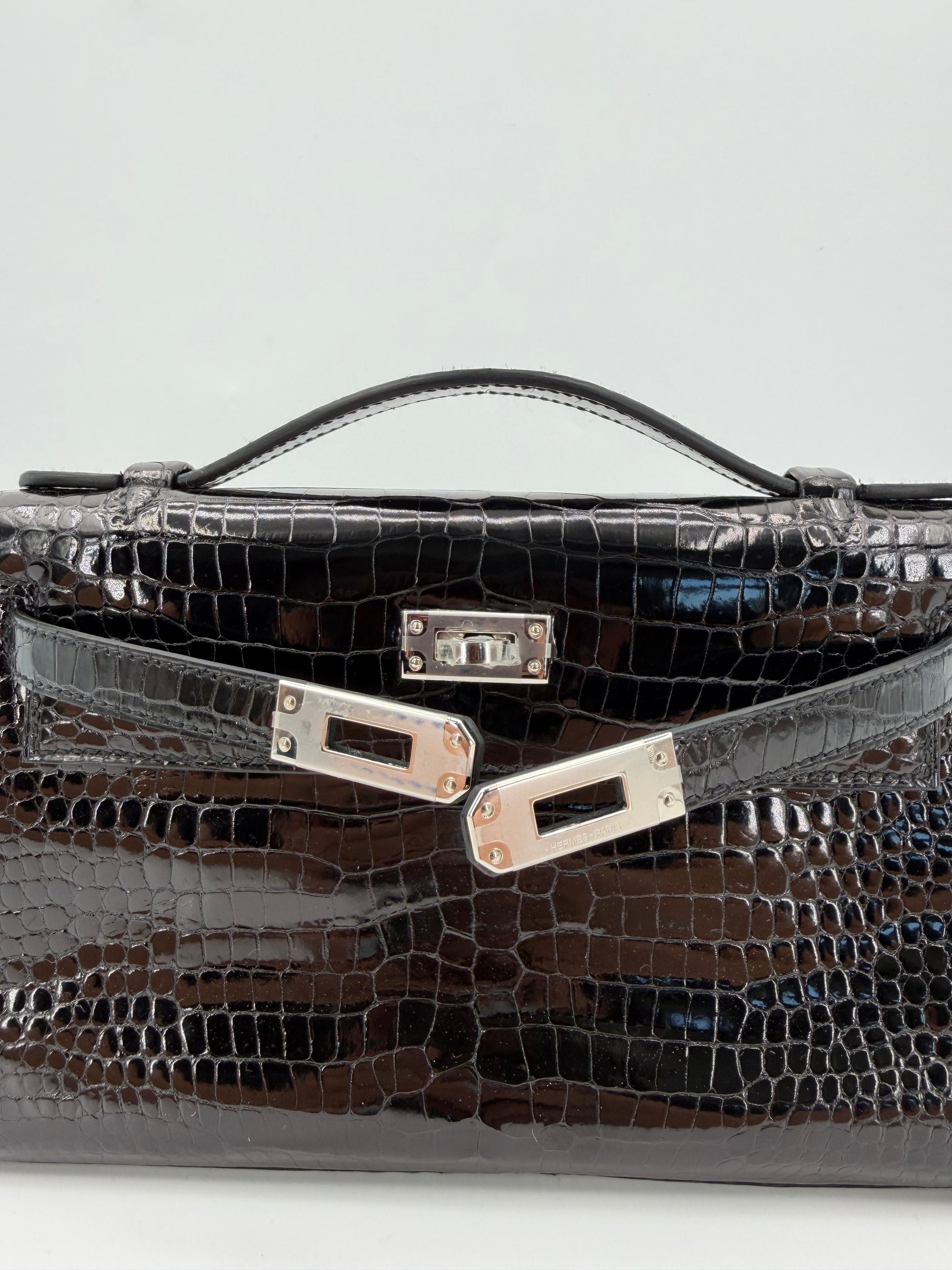 HERMÈS KELLY POCHETTE 22 CROCODILE POROSUS