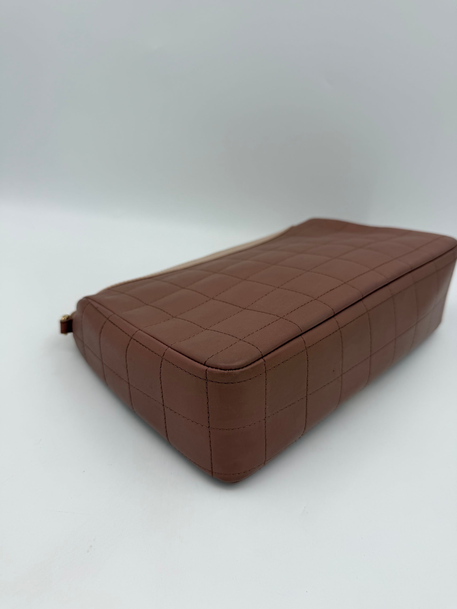 CHANEL JACKET BAG CHOCO