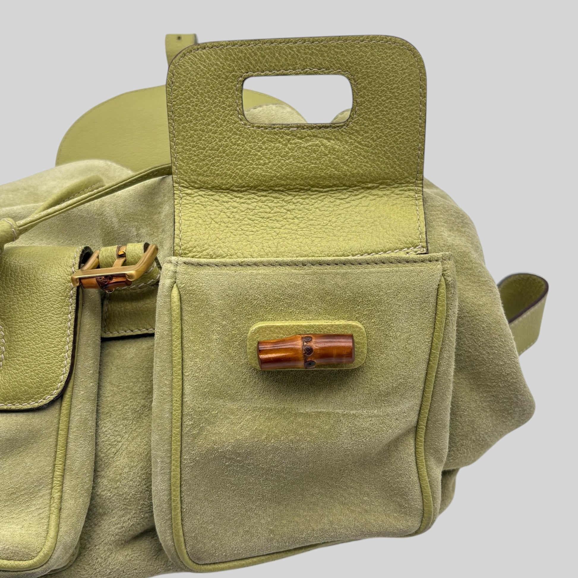 Gucci Bamboo Backpack