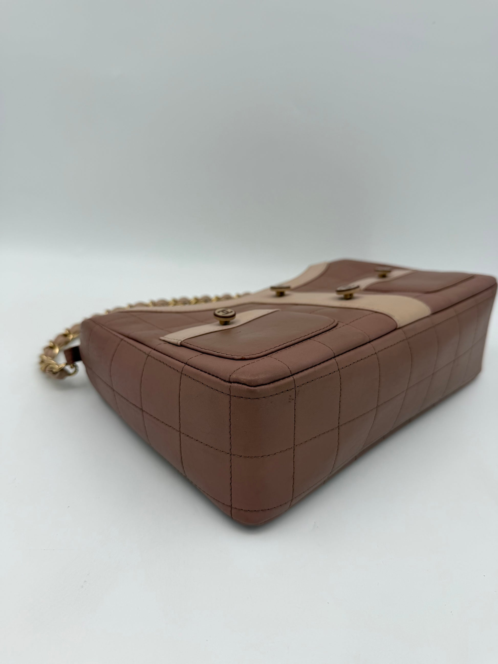CHANEL JACKET BAG CHOCO