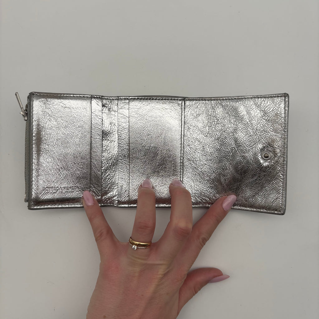 Bottega Veneta Intreciato Silver
