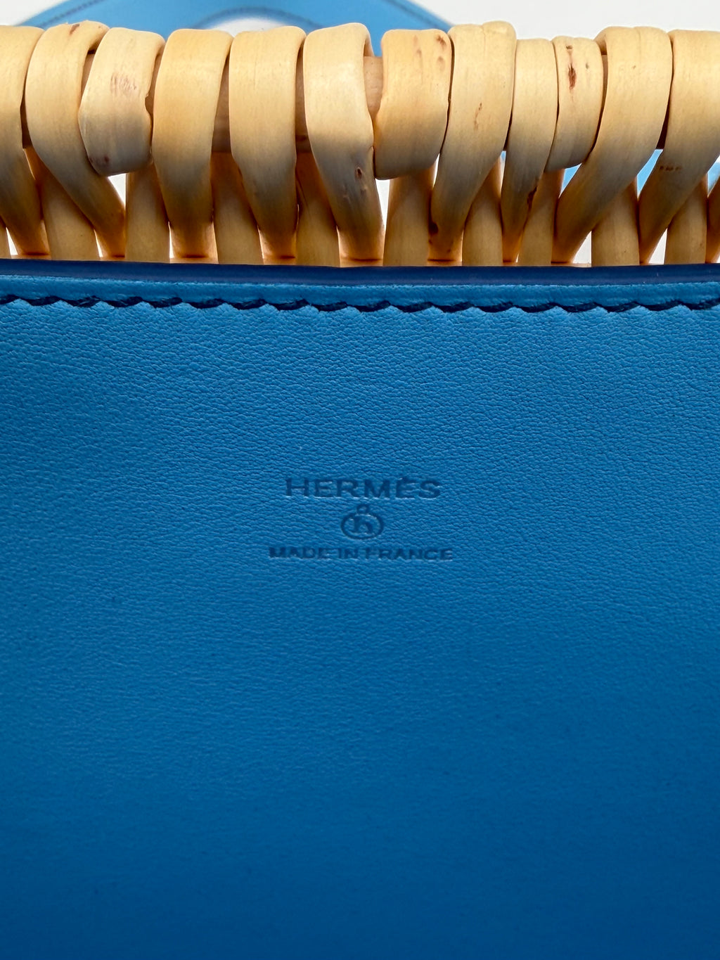 HERMÈS WICKER BASKET