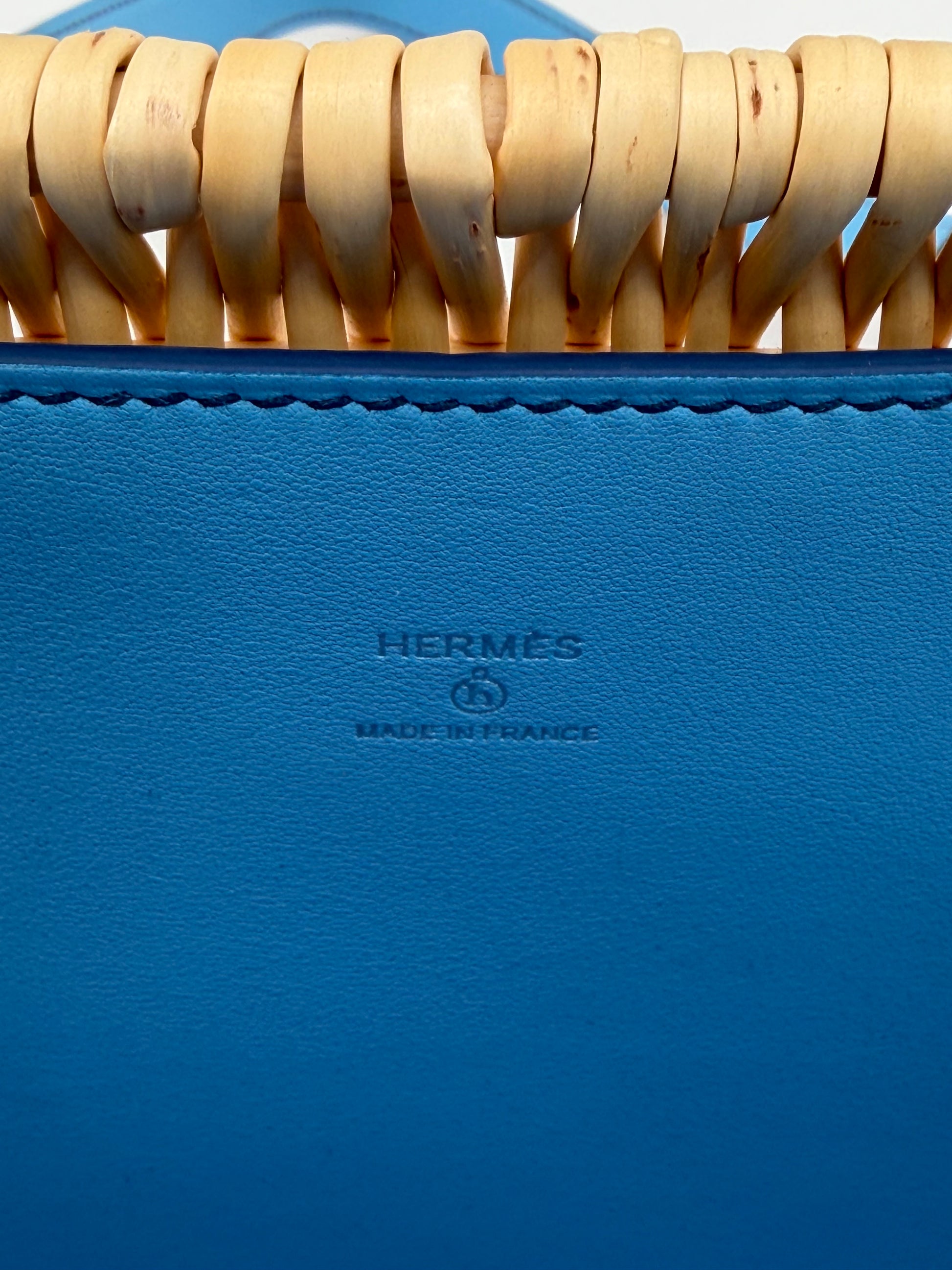 HERMÈS WICKER BASKET