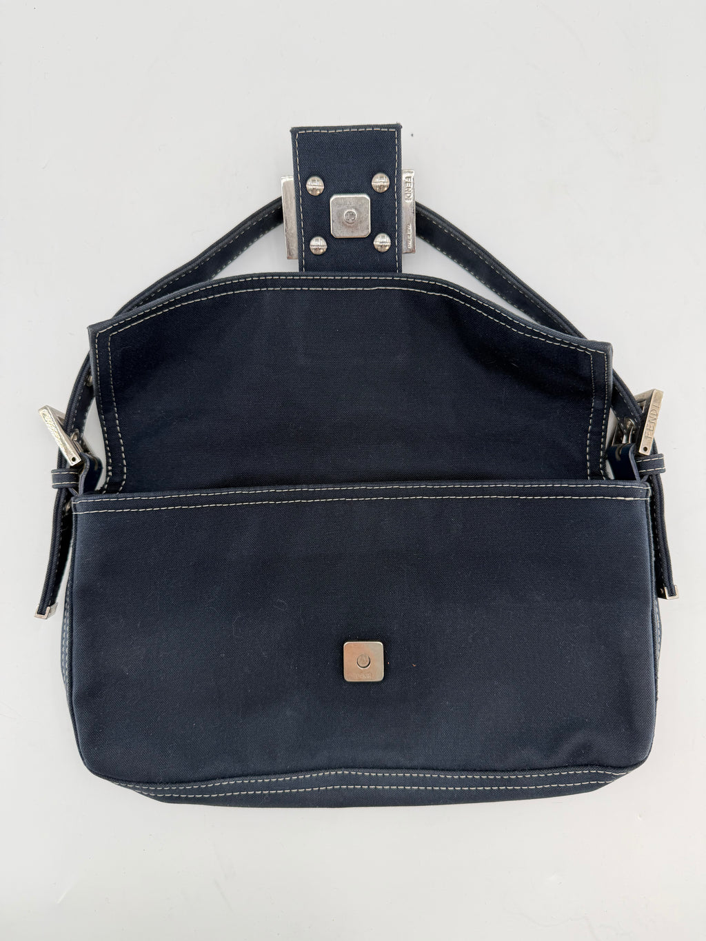 FENDI BAGUETTE DENIM
