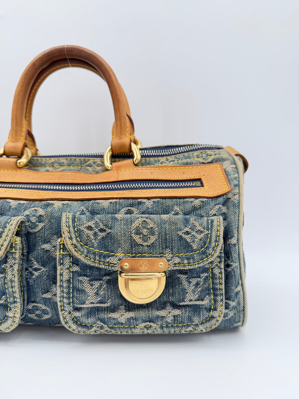 LOUIS VUITTON NEO SPEEDY  DENIM