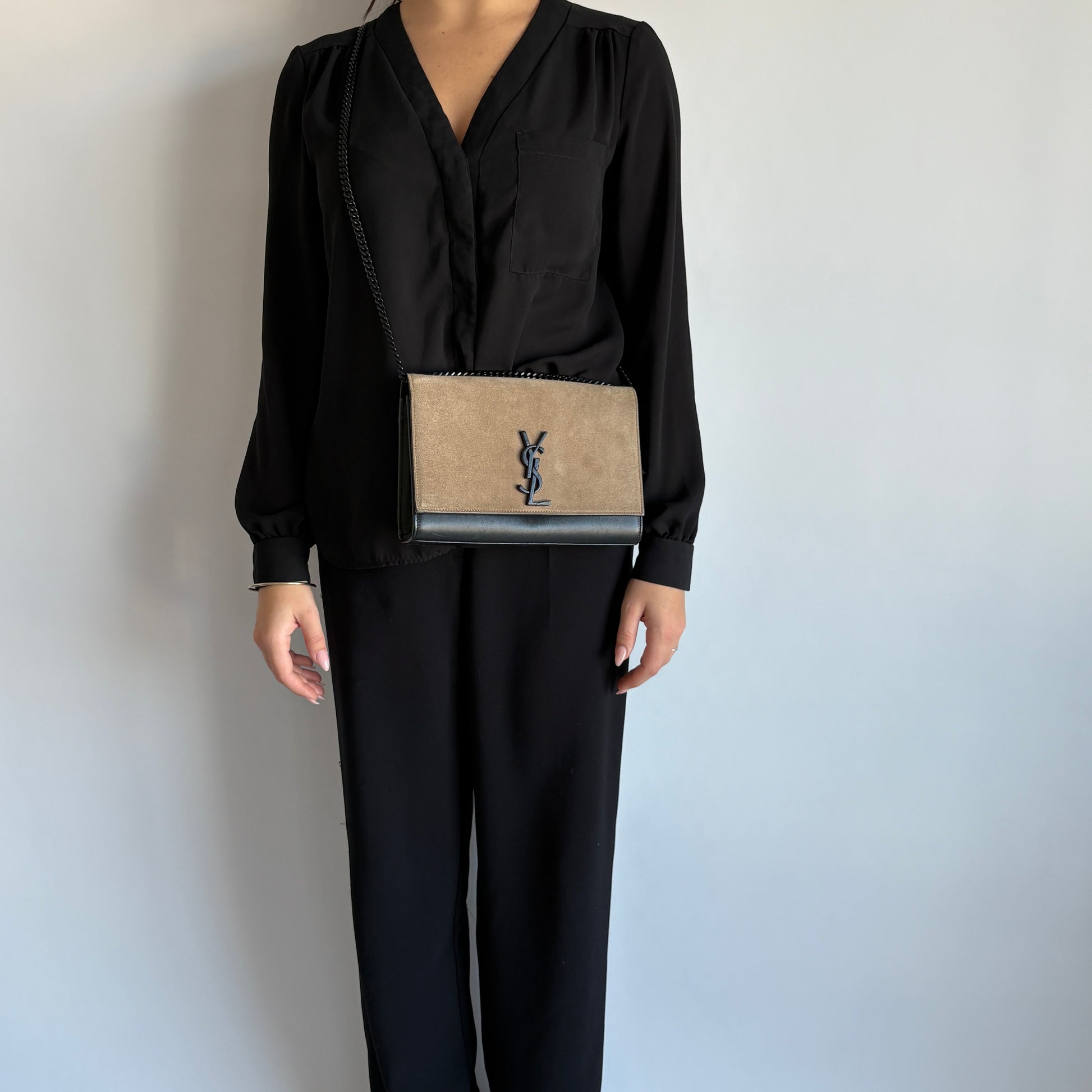 Saint Laurent Kate Suede