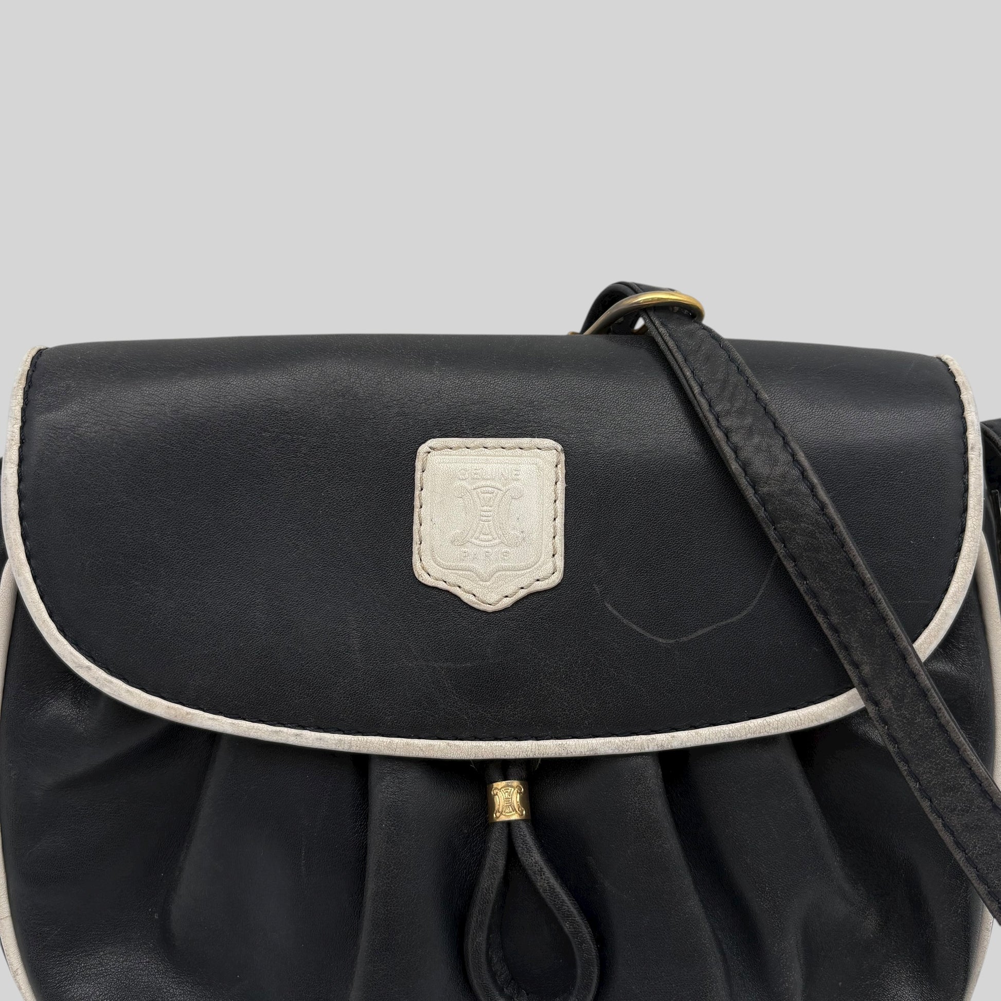 Céline Shoulder Navy