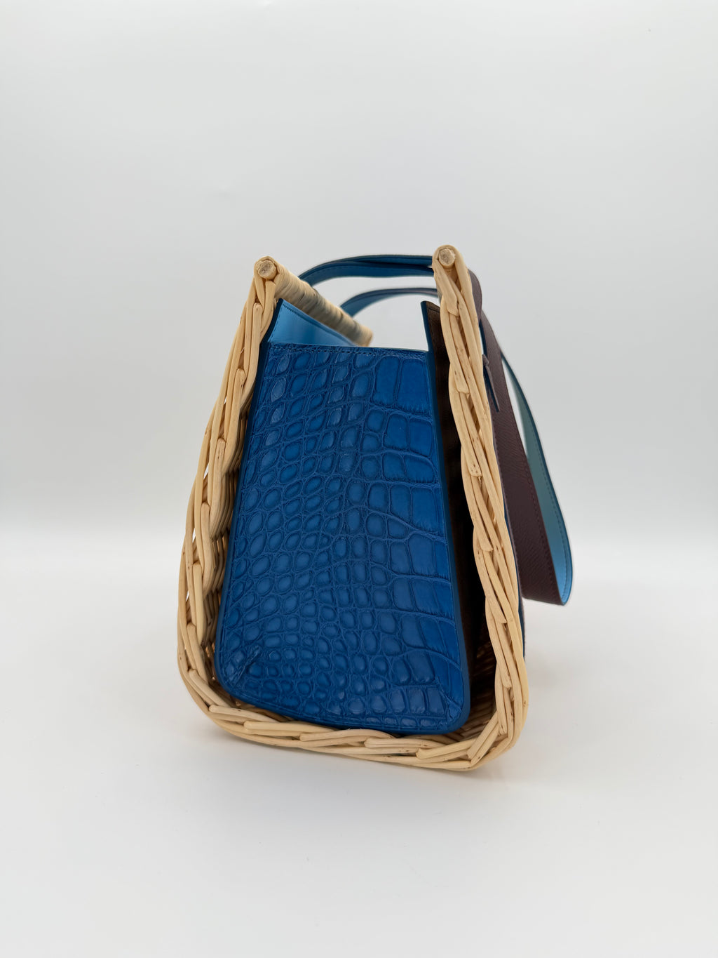 HERMÈS WICKER BASKET