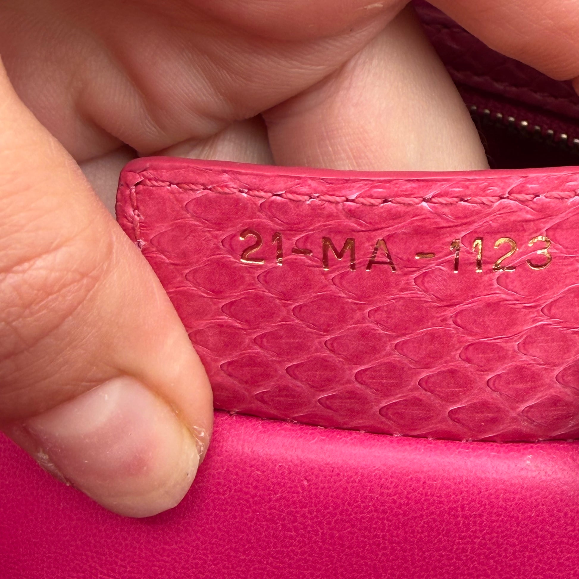 DIOR LADY L PYTHON