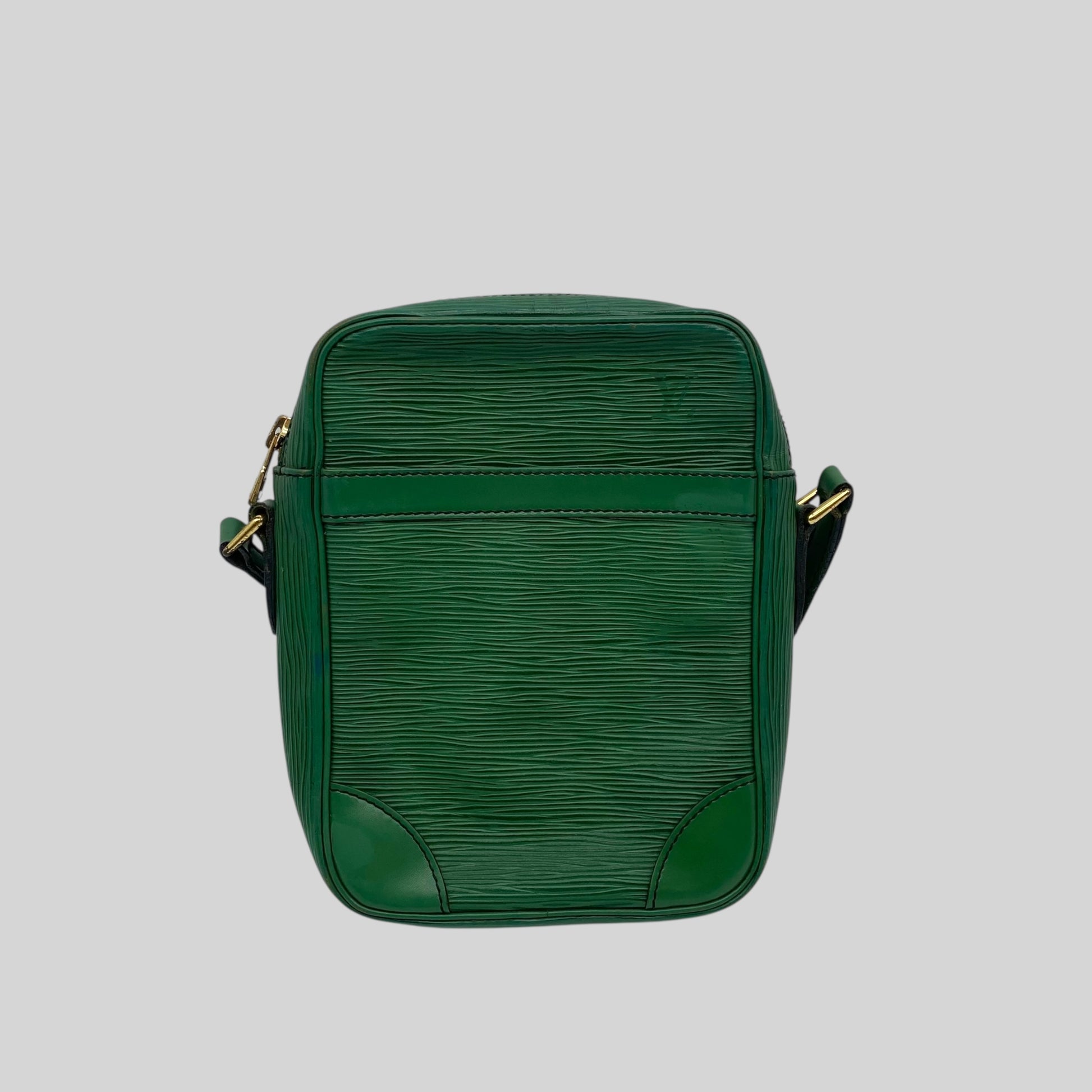 Sac à bandoulière Louis Vuitton Danube PM en Cuir Epi Vert