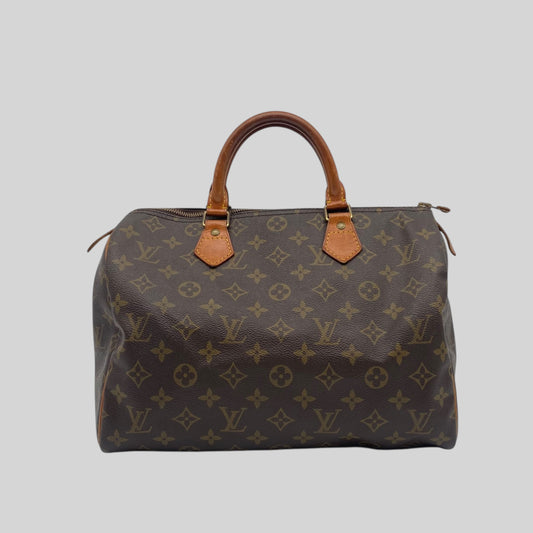 Sac à main Louis Vuitton Speed 30 Monogram pour Femmes