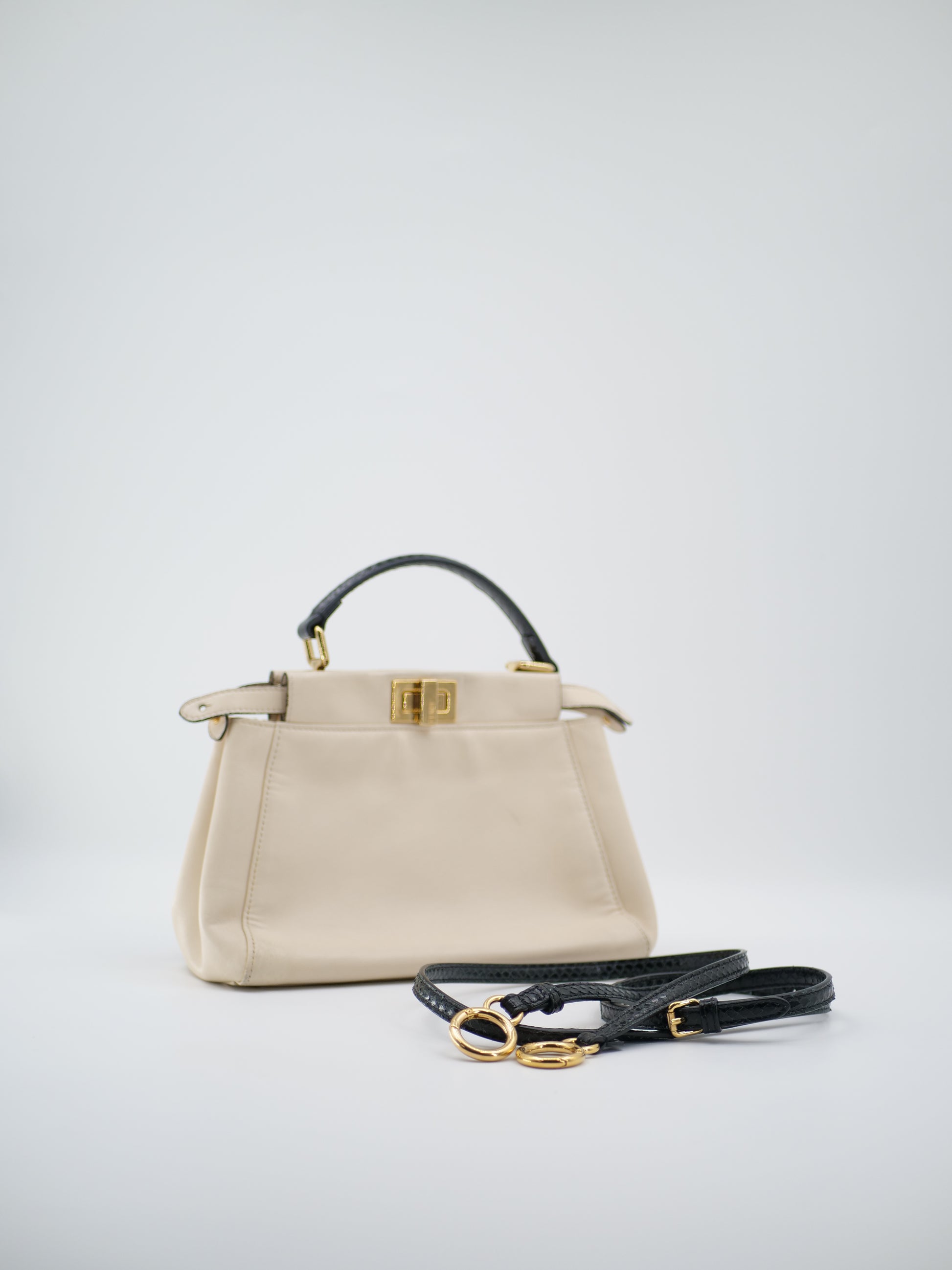 FENDI  PEEKABOO PYTHON MONSTER S
