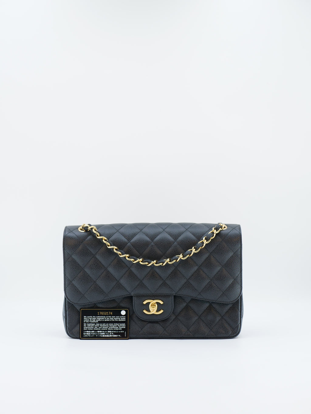 CHANEL TIMELESS 30 CAVIAR SKIN DOUBLE FLAP