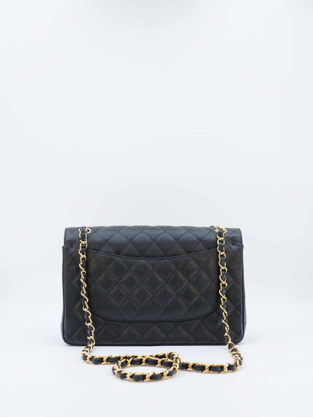 CHANEL TIMELESS 30 CAVIAR SKIN DOUBLE FLAP