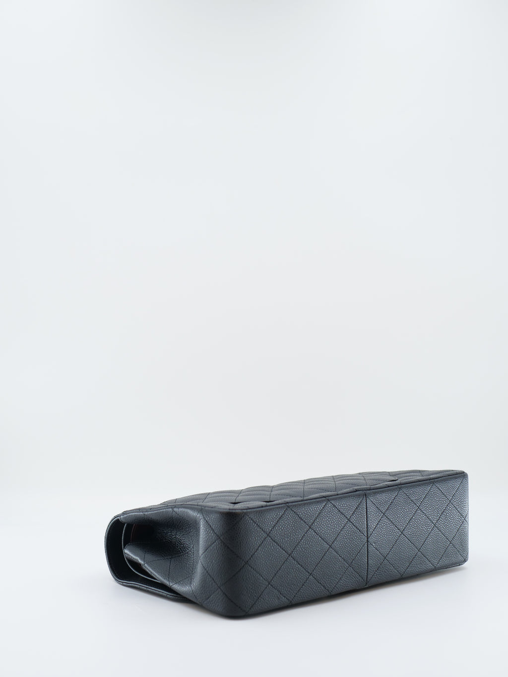 CHANEL TIMELESS 30 CAVIAR SKIN DOUBLE FLAP