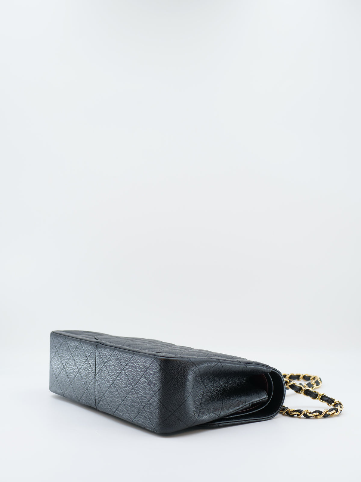 CHANEL TIMELESS 30 CAVIAR SKIN DOUBLE FLAP