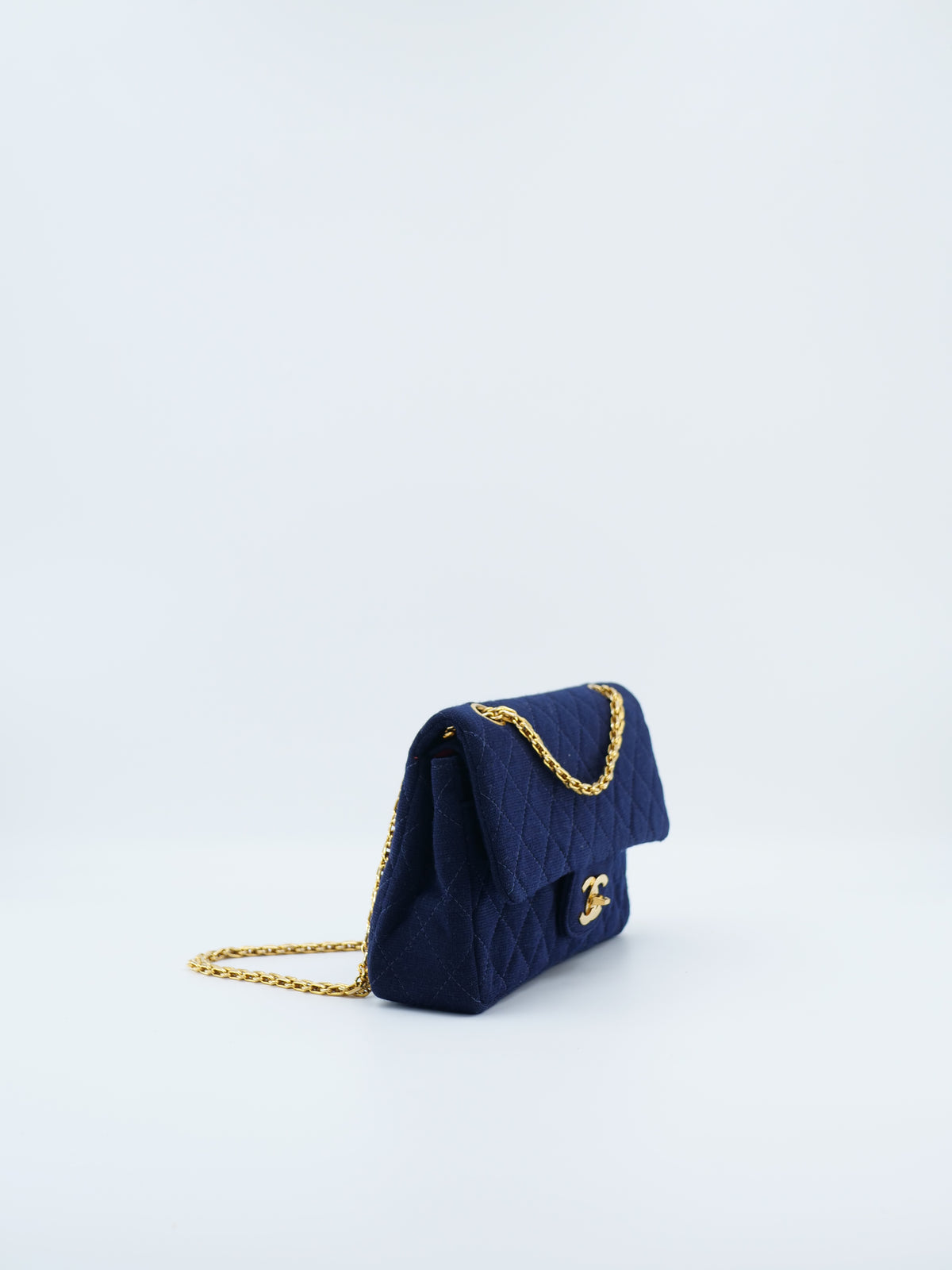 CHANEL TIMELESS 25 JERSEY DOUBLE FLAP